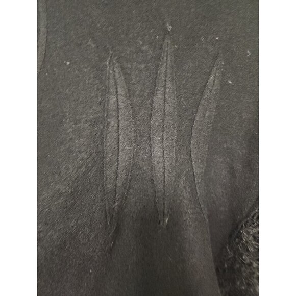 Anthropologie Black Mohair Sweater Cape  Sleeping On Snow Tavan  Vest Small - Picture 5 of 8